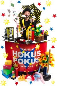 Tryllekunstner for børn og voksne - sjov underholdning med Hokus Pokus